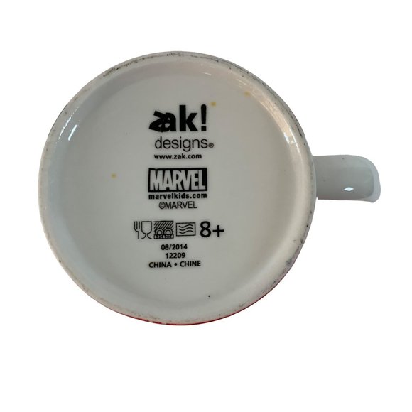 Marvel Comics Super-Hero Ceramic Mug Spiderman Hulk  Captain America 2014 zak - Picture 7 of 8